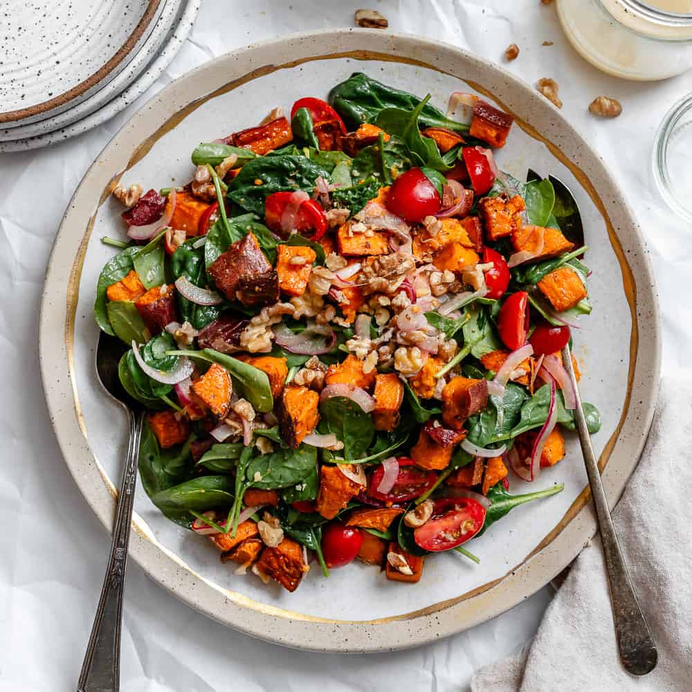 Grilled Sweet Potatoes Salad  (VEG)