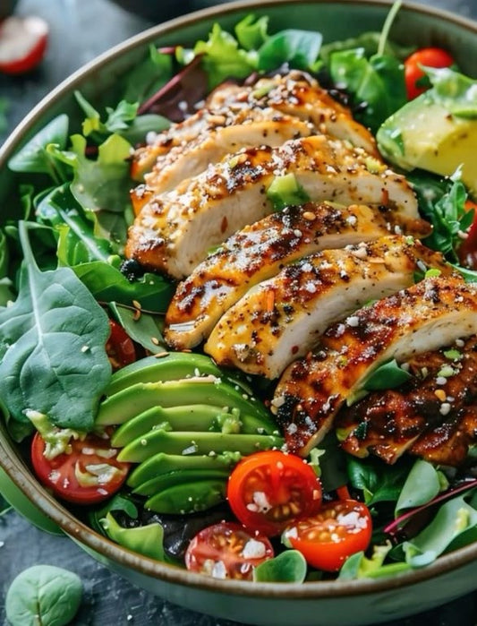 BBQ Grilled Chicken Salad